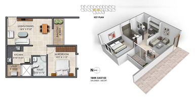 1 bhk flats for sale in chandapura | subha essence chandapura